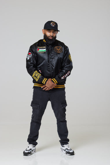 Satin Varsity Jacket