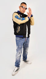 true religion letterman varsity jacket