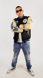 true religion letterman varsity jacket