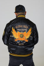 Satin Varsity Jacket