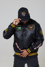 Satin Varsity Jacket