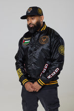 Satin Varsity Jacket