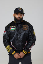 Satin Varsity Jacket