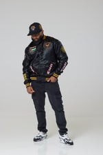 Satin Varsity Jacket